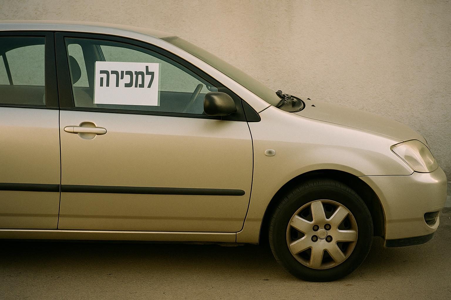 איך מוכרים רכב יד שנייה בבטחה: מדריך למוכר פרטי